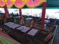 Cafe in Arambol beach, Goa, India