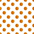 Cafe biscuit pattern seamless vector