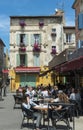 Cafes Place du Forum Arles Provence Royalty Free Stock Photo