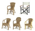 Cafe chairs Royalty Free Stock Photo