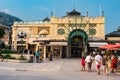 Cafe de Paris in Monte Carlo in Monaco - CITY OF MONTE CARLO, MONACO - JULY 11, 2020