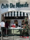 Cafe du Monde at MSY Louis Armstrong New Orleans International Airport in Louisiana Royalty Free Stock Photo