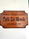 Cafe Du Monde New Orleans French Market Beignets Royalty Free Stock Photo