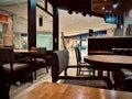 Cafe with Elegant Interior Design