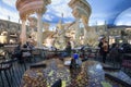 Cafe in Forum Shops at Caesars Palace hotel