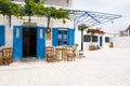 Cafe greek lefkes paros cyclads greece