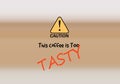 Cafe Latte imitation background. Paper cup or mug print. Vector illustration background.