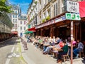 Cafe le Bonaparte in Saint Germain des Pres, Paris