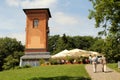 Cafe on Neroberg with view to Wiesbaden