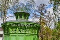 Cafe octagon is a Berlin nickname for a typical public toilet from the end of the 19th century in Berlin