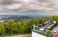 Cafe on Postlingberg hill in Linz