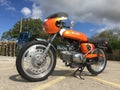 Cafe racer vintage motorbike classic motorbike Picture photo