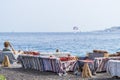 Cafe on the Red Sea coast