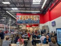 The cafe or restaurant in a Sams Club in Orlando, Florida