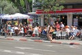 Cafe on the sidewalk