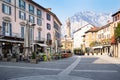 Cafe on square Piazza XX Settembre in Lecco