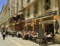 Cafe Street, Lyon, France