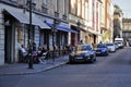 Cafe on the streets