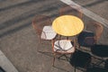 Cafe Table Chairs Restaurant seats outdoor cafe Lifestyle