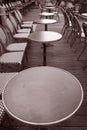 Cafe Terrace, Paris Royalty Free Stock Photo