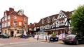 The town center of East Grinstead. Sussex, England.