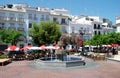 Cafes in town square, Torrox.