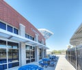 Cafeteria at High School Royalty Free Stock Photo