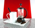 Cafetiere Royalty Free Stock Photo