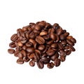 Caffa Corretto alla cognac gourmet coffee on white background