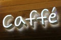 Caffe Sign Royalty Free Stock Photo