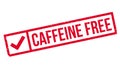 Caffeine free stamp