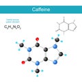 caffeine molecule