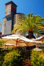 A cafÃÂ© in a former mill in Napa, California Royalty Free Stock Photo