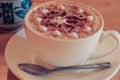 CafÃÂ© mocha or mocaccino to warm the cold winter morning