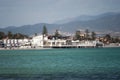 Cagliari, bathing in the Poetto Royalty Free Stock Photo