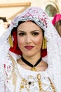 Portrait in traditional Sardinian costume