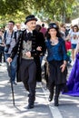 Parade in Victorian costume Royalty Free Stock Photo