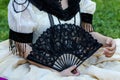Victorian style costumes Royalty Free Stock Photo