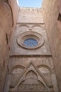 Secondary entrance of Cagliari cathedral Royalty Free Stock Photo