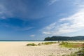 Cagliari, Poetto beach Royalty Free Stock Photo