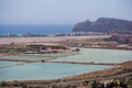 Cagliari, view to Regional Park of Molentargius