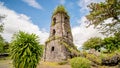 Cagsawa church ruins with Mount Mayon volcano in the background, Legazpi, Philippines Royalty Free Stock Photo