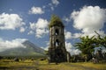 Cagsawa ruins mayon volcano philippines