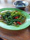 cah kangkung vegan