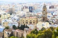 Cahedral of Malaga in Spain Royalty Free Stock Photo