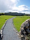 Caherconnell Stone Fort, The Burren, Ireland. Royalty Free Stock Photo