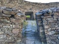 Cahergal Stone fort County Kerry Ireland Royalty Free Stock Photo