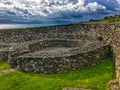 Cahergal Stone fort County Kerry Ireland Royalty Free Stock Photo