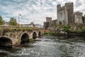 Cahir Castle in County Tipperary in Ireland Royalty Free Stock Photo