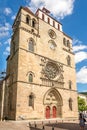 View at the Cathedral of Saint Etienne in Cahors - France Royalty Free Stock Photo